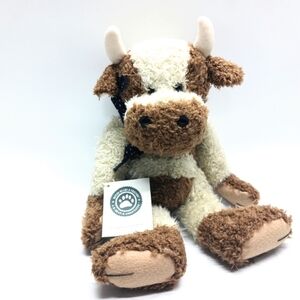 Vintage Boyds Bear Collection Elford Bullsworth Plush Cow Stuffed Animal Toy